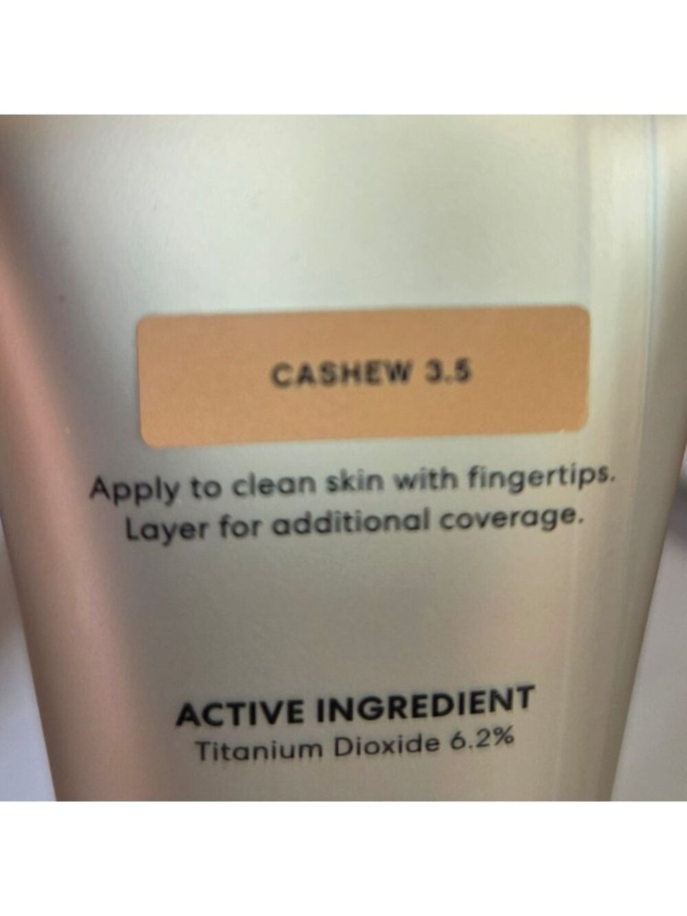 BareMinerals Cashew 3.5 Makeup Mini Complexion Rescue Tinted Moisturizer SPF 30 - Picture 7 of 12